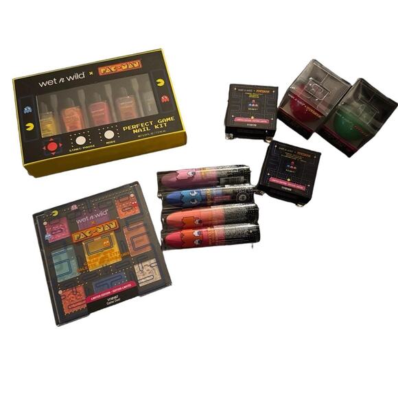 Wet n Wild x Pacman makeup collection NEW - Picture 1 of 7